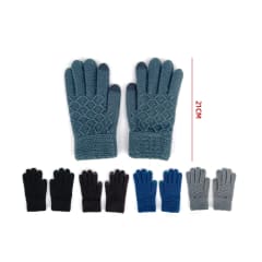 GUANTES LANA TACTIL 21CM