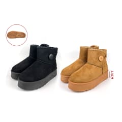 BOTIN CAÑA MEDIA CON BOTON LATERAL T.36-41