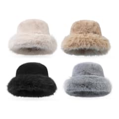 SOMBRERO GORRO PELUDO LISO 24x39