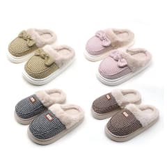 PANTUFLA LAZO TEXTIL SUPERIOR PELUDO 36-41