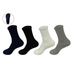 CALCETIN NIÑO PLUSH CAÑA LARGA ANTIDESLIZANTE 6-9 AÑOS