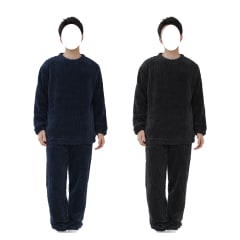 CONJUNTO DE HOMBRE POLERON Y PANTALON PLUSH TALLA M/L/XL/2XL