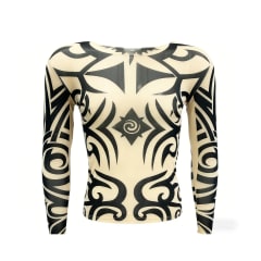 POLERA  MANGA LARGA TATUAJE FALSO 6-8-10-12 / VENTA POR MAYOR