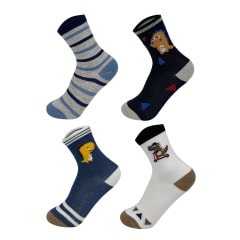 CALCETIN NIÑO ALGODON CON DISEÑOS SURTIDOS