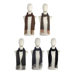 BUFANDA  110 GR 32X180CM COLORES