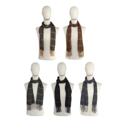 BUFANDA CUADRILLE  CLASICO 32X180CM | VENTA DESDE 12 UNIDADES