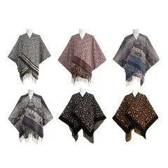 PONCHOS ABIERTOS MULTI DISEÑOS 135X160CM