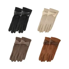 GUANTE GAMUZA MUJER 24*8CM