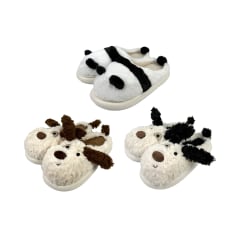 PANTUFLA ANIMALES PELUDOS 36-41 | venta por embalaje