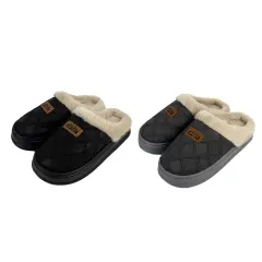 PANTUFLA PARA VARON QUILTING 42-45 | VENTA POR EMBALAJE