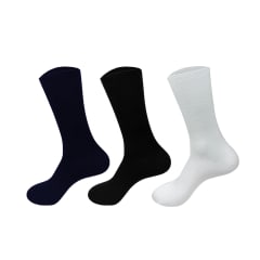 CALCETINES DE HOMBRE COLOR LISO | 12 UNID