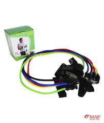 BANDA DE RESISTENCIA TUBO 112CM 11PCS | 12 UNID