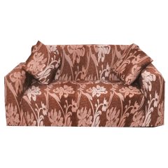 CUBRE SOFÁ FONDO CAFÉ 2 CUERPOS 140X180CM | 6 UNID