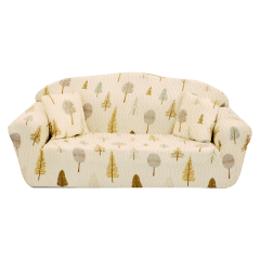 CUBRE SOFÁ FONDO LISO PINOS 2 CUERPOS 140X180CM | 6 UNID