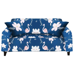 SOFÁ FONDO LISO FLAMENCOS 3 CUERPOS 190X230CM | 6 UNID