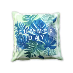 COJIN DECORATIVO ESTAMPADO PLANTAS SUMMER DAY  43X43CM | 6 UNID