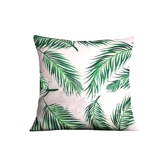 COJIN DECORATIVO ESTAMPADO HOJAS 43X43CM | 6 UNID