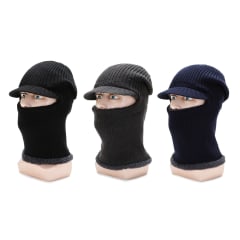 GORRO DE ADULTO PASAMONTAÑA COMPLETO DOBLE CAPA  21X29CM | 12 UNID