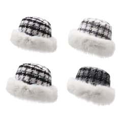 GORRO ESTILO SOMBRERO INTERIOR PELUDO 58CM