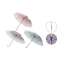 PARAGUA TRANSPARENTE CON DISEÑO 8K*60CM