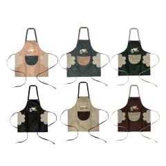 DELANTAL DE COCINA DISEÑO UTENSILIOS COLORES SURTIDOS