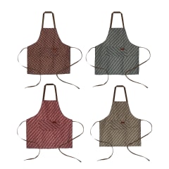 DELANTAL DE COCINA DISEÑO ROMBOS