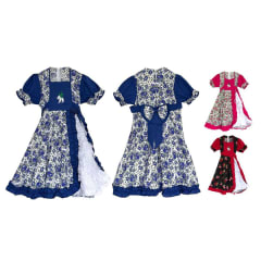 VESTIDO CHINITA FIESTAS PATRIAS NIÑA