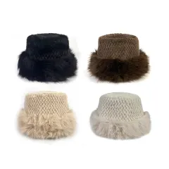 GORRO PELUDO TEXTURA 58-60CM