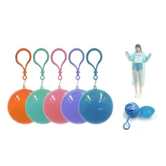 IMPERMEABLE ADULTO 80X110CM CON LLAVERO