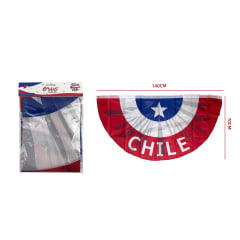 BANDEROLA CHILE 70X140CM / venta por mayor!