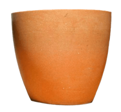 MACETERO PLASTICO LISO CILINDRO 17X14.5CM | 12 UNID