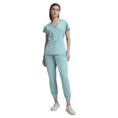 CONJUNTO CLINICO FEMENINO VERDE CLARO S-XL 307