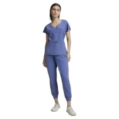 CONJUNTO CLINICO FEMENINO AZUL CLARO S-XL 307
