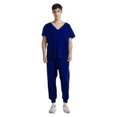 CONJUNTO CLINICO MASCULINO AZUL  M-2XL 79