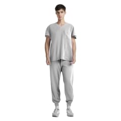 CONJUNTO CLINICO MASCULINO GRIS M-2XL 81S