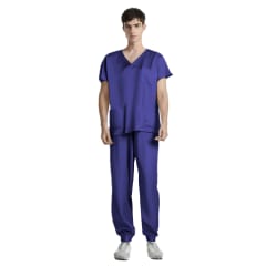 CONJUNTO CLINICO MASCULINO AZUL  M-2XL 82