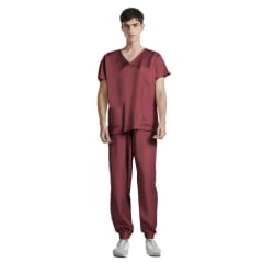 CONJUNTO CLINICO MASCULINO BURDEO M-2XL 82Y