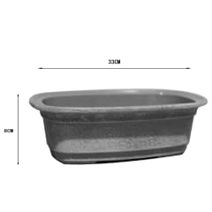 MACETERO PLASTICO 33X23X5.8CM | 12 UNID