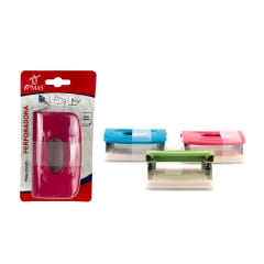 PERFORADORA COLOR LISO METAL 6MM | 24 UNID