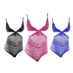 BODY ENCAJE SIN MANGA LISO | 12 UNID