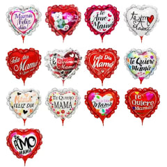 GLOBOS HELIO PARA EL DIA DE LA MADRE 14.5CM |36 UNID