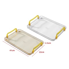 BANDEJA ASAS DORADAS 41X22X2.5CM |12 UNID