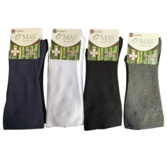 CALCETINES DE HOMBRE COLOR LISO | 12 UNID