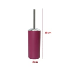 CEPILLO LIMPIADOR WC COLOR BURDEO 8X8X38CM | 12 UNID