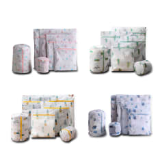 BOLSA DE LAVADO MALLA 6 PIEZA DISEÑO | 12 UNID