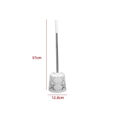 CEPILLO LIMPIADOR WC CON ENVASE 57X12.8CM | 24 UNID