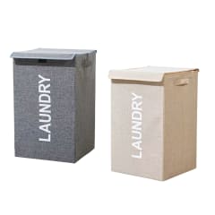 CESTO ORGANIZADOR PLEGABLE 33X33X53 | 12 UNID