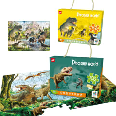 PUZZLE MUNDO JURASICO 100PCS