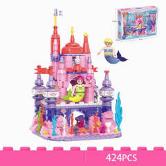 SET DE BLOQUES DIDACTICOS PALACIO ACUATICO 424PCS