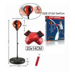 SET DE BOXEO CON GUANTES